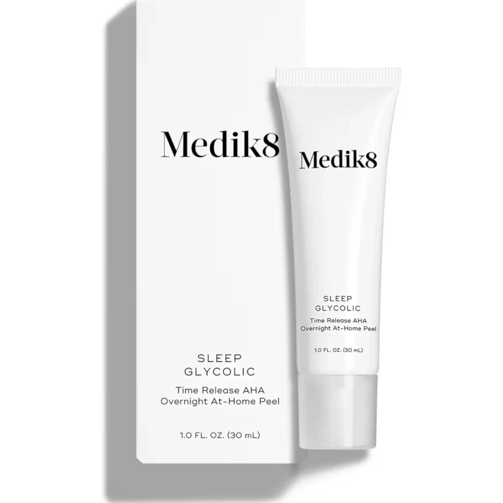Medik8 Sleep Glycolic Time Release AHA Overnight At-Home Peel 1.0oz 30ml NEW‎